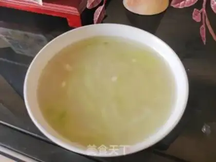 Make Shrimp-skin soup step 8