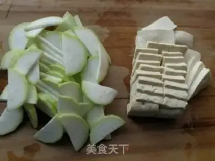 Make Pumpkin, tofu step 1