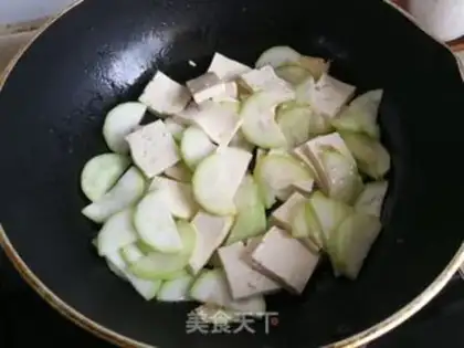 Make Pumpkin, tofu step 3