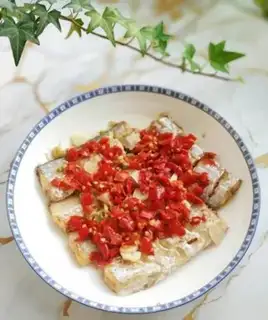 Make Pepper chopping steamed fish step 4