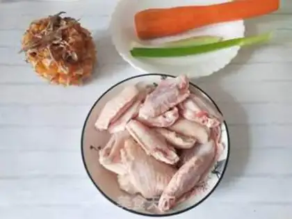 Make Pineapple chicken wings step 0