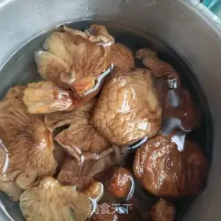 Make The mushrooms and pigeons step 1