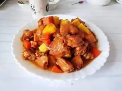 Make Pineapple chicken wings step 4