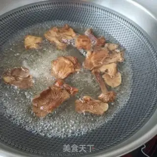 Make The mushrooms and pigeons step 3