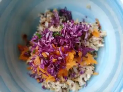 Make Quail rice step 11