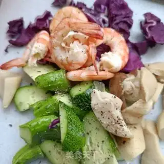 Make Toast shrimp salad step 6