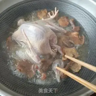 Make The mushrooms and pigeons step 4