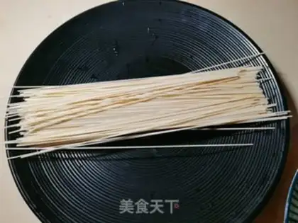 Make Cold noodles step 1