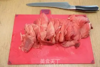 Make Steam beef tofu and golden mushrooms step 1