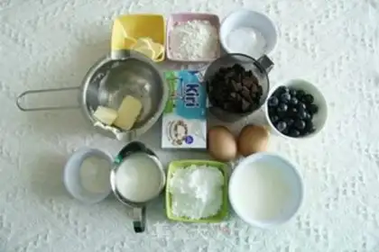 Make Blueberry cheesecake step 0