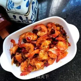 Make Homemade spicy shrimp step 8