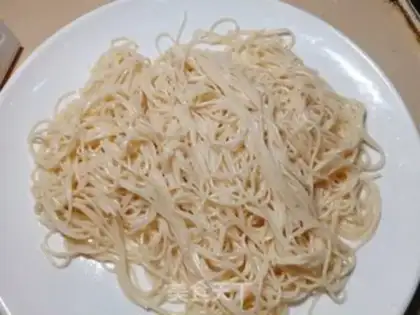 Make Cold noodles step 3