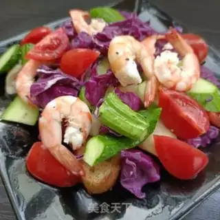 Make Toast shrimp salad step 10