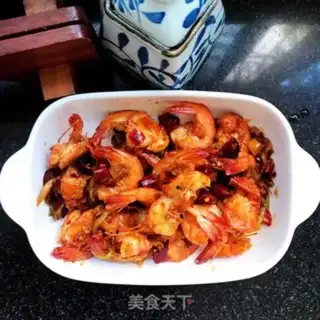 Make Homemade spicy shrimp step 9