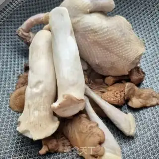 Make The mushrooms and pigeons step 7