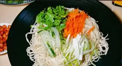 Make Cold noodles step 4