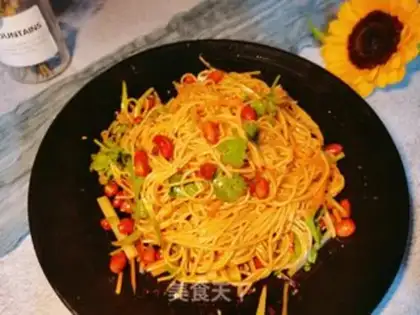 Make Cold noodles step 6