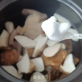 Make The mushrooms and pigeons step 10
