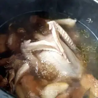 Make The mushrooms and pigeons step 11