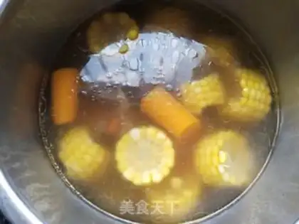 Make Carrot corn ribs soup step 5