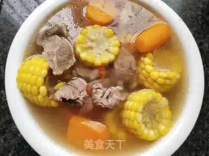 Make Carrot corn ribs soup step 6