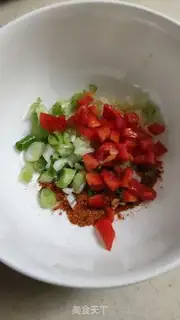 Make Spicy noodles step 1