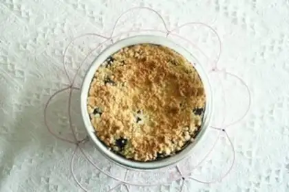 Make Blueberry cheesecake step 12