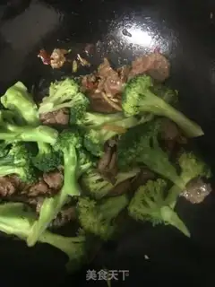 Make Beef with broccoli step 7