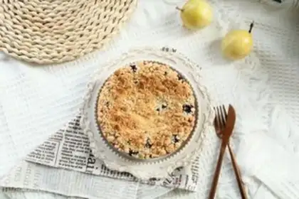 Make Blueberry cheesecake step 13