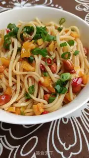 Make Spicy noodles step 4