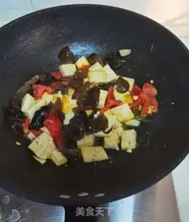 Make Tofu with tomatoes step 7
