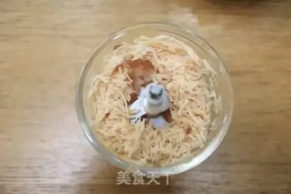Make Low-fat chicken tofu balls step 4