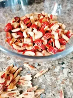 Make Potato date cake step 8