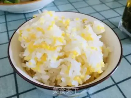 Make Corn rice step 3