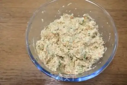 Make Low-fat chicken tofu balls step 9