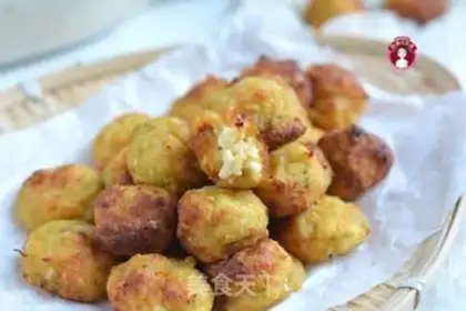Make Low-fat chicken tofu balls step 14