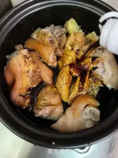 Make Pig-foot ginger step 7