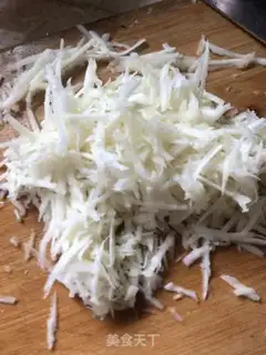 Make Ham sausage fried blue step 1
