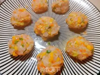 Make Shrimp pancakes step 6