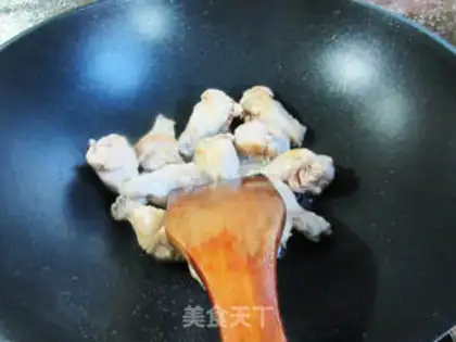 Make Little potato fried chicken wings step 1