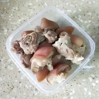 Make Pork-footed deer mushrooms step 2
