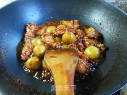 Make Little potato fried chicken wings step 9