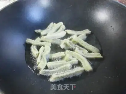 Make Fried algae step 3