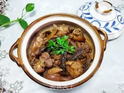 Make Pork-footed deer mushrooms step 12