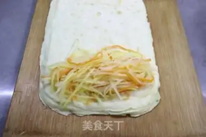 Make Potato burrito step 9