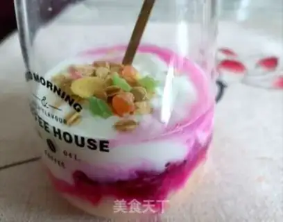 Make Peaches, jelly, yogurt step 10