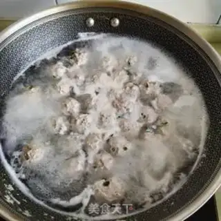 Make Smelt meatball soup step 5