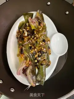 Make Garlic soybeans, cedar fish step 8