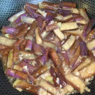 Make Soy sauce and eggplant step 7