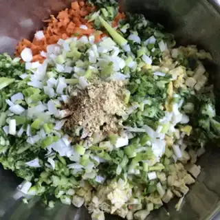 Make Tofu carrot bag step 6